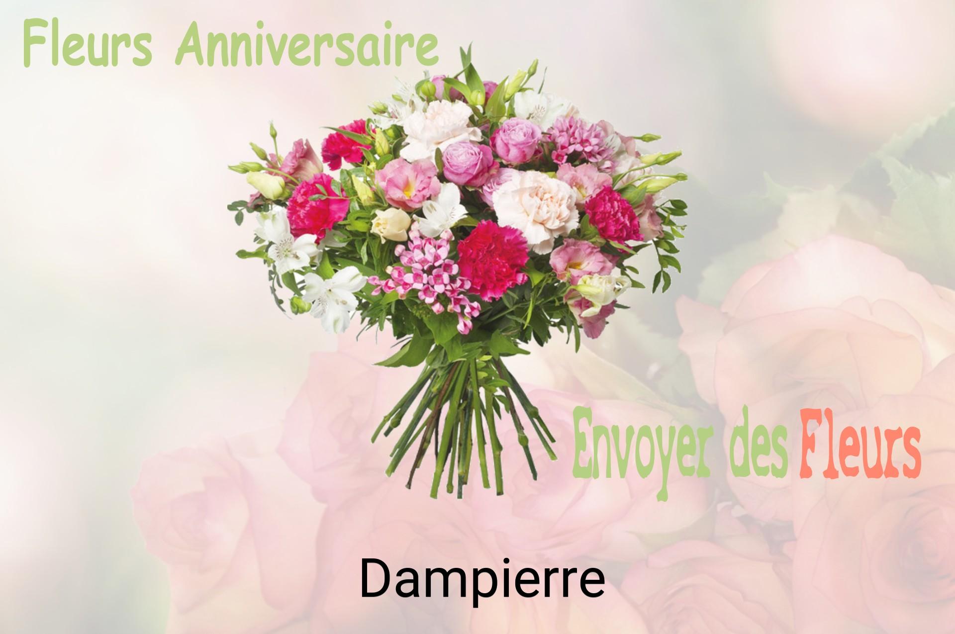 Bouquet de fleurs d’anniversaire livré à Dampierre